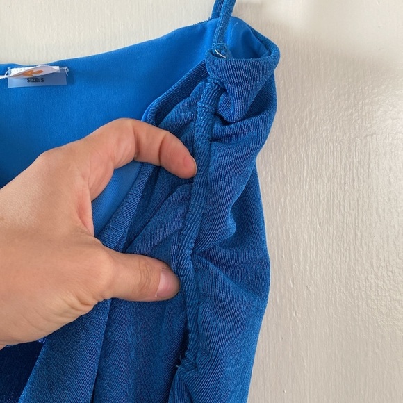 WITH JÉAN Juni One Piece in Electra Blue size Small - Picture 8 of 10